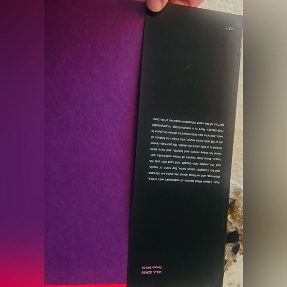 Kurt Cobain Journals Hardcover Coffee Table Book - Picture 2 of 4